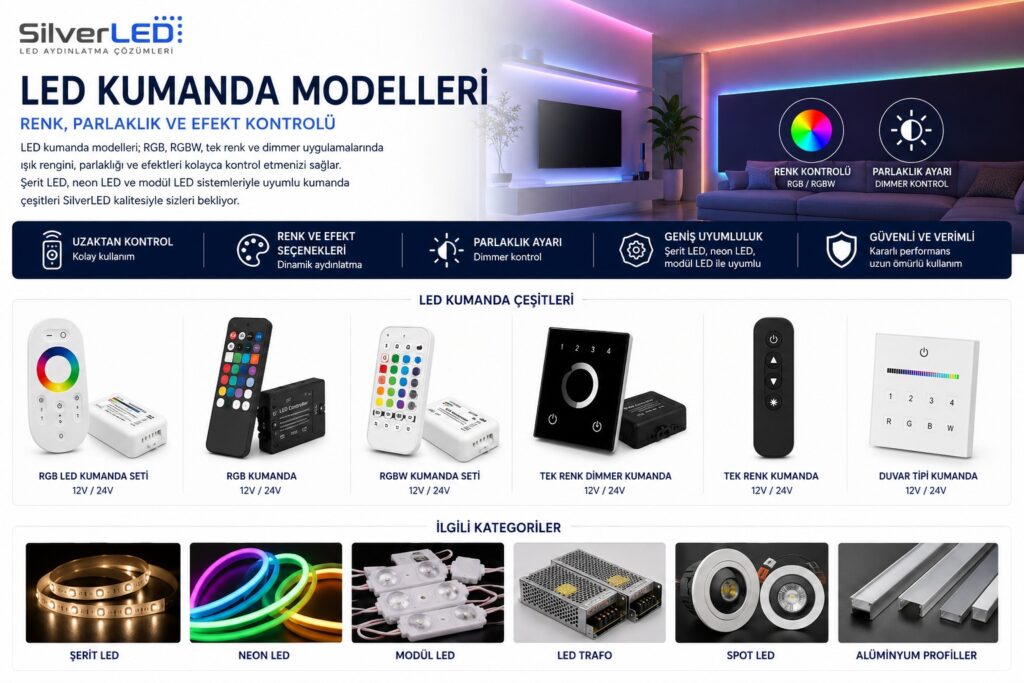 LED Kumanda Modelleri ve Fiyatları