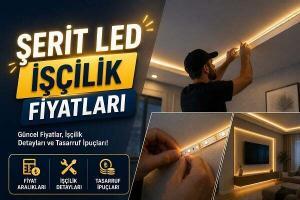 LED şerit montajı fiyatları ve detayları