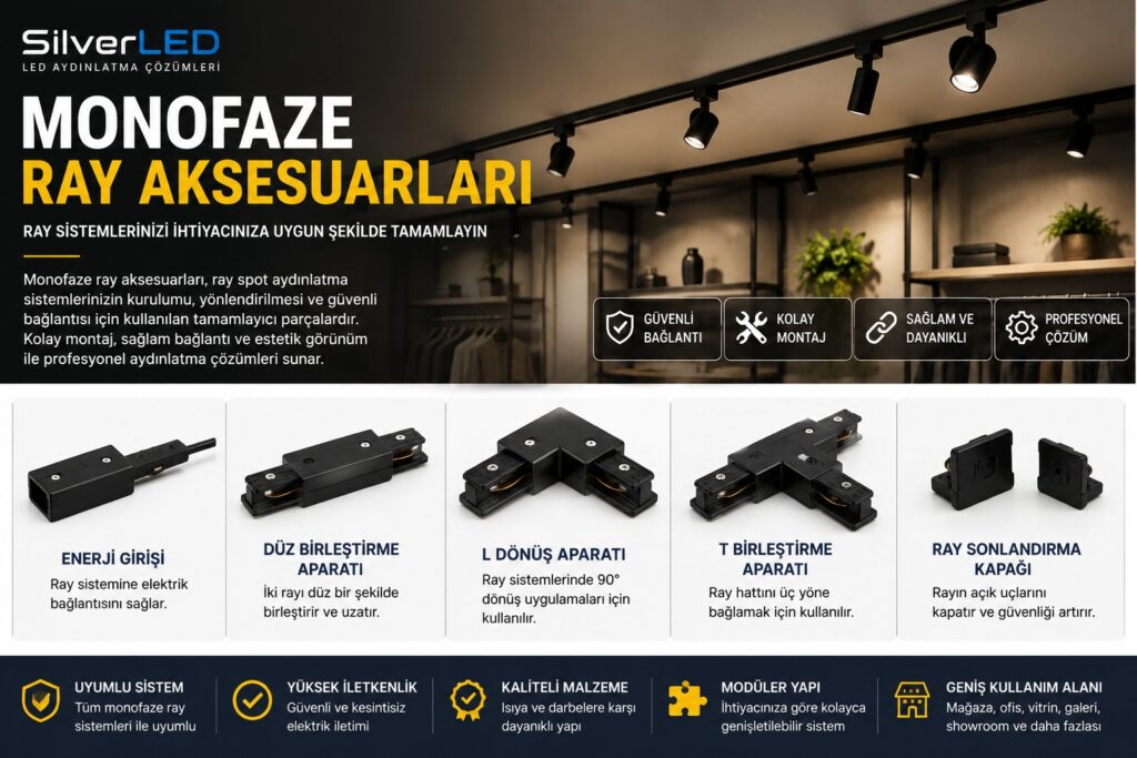 Monofaze Ray Aksesuarları ve Fiyatları