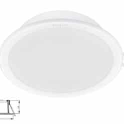 Philips Meson 3.5W Sıva Altı LED Spot 90mm-19032