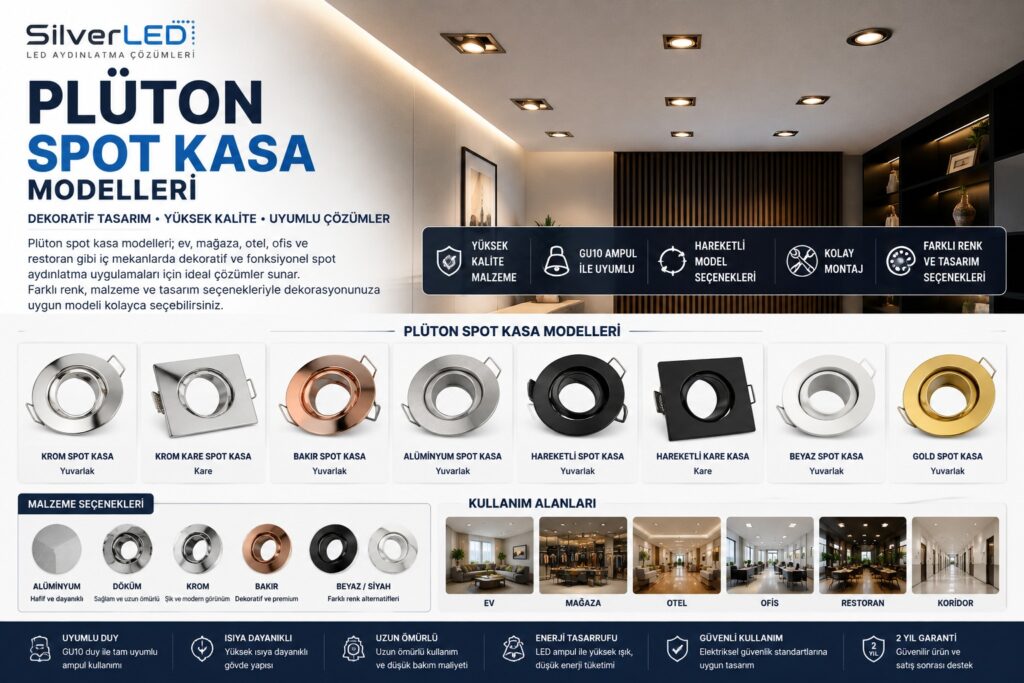 Plüton Spot Kasa Modelleri ve Fiyatları