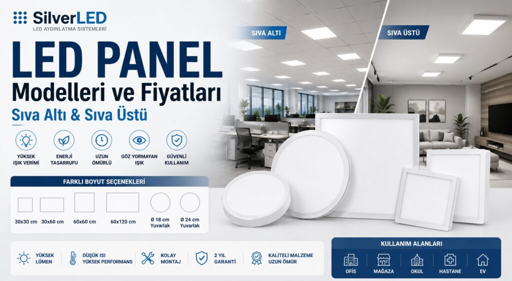 Yüksek Işık Verimi • Düşük Enerji Tüketimi • Modern Aydınlatma Çözümleri