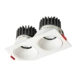 Sıva Altı İkili Kare Spot 2x8W - N19468